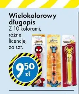 Tedi Wielokolorowy długopis Lilo i Stitch oferta