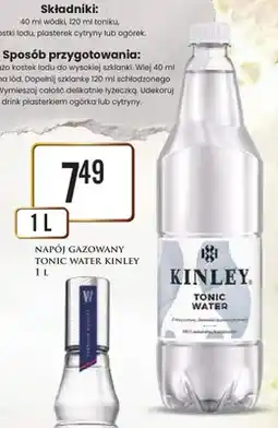 Dino Napój gazowany Tonic Water Kinley oferta