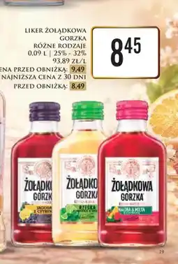 Dino Likier Żołądkowa Gorzka Rześka Limonka z Miętą oferta