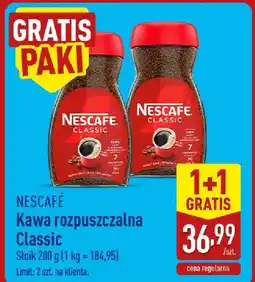 ALDI Kawa rozpuszczalna Nescafe oferta