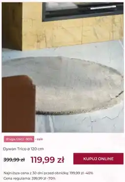 Home&You Dywan Trico ø 120 cm oferta