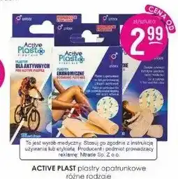 Jaśmin Plastry opatrunkowe Active Plast oferta