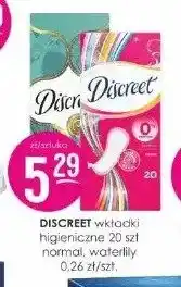 Jaśmin Wkładki higieniczne Discreet Waterlily 20-pak oferta