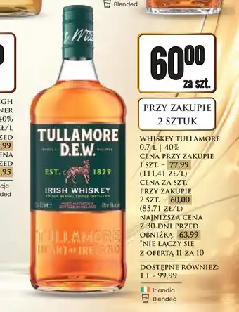 Whiskey Tullamore Dew