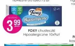 Jaśmin Chusteczki higieniczne Foxy Hipoalergiczne 10-pak oferta