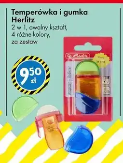 Tedi Temperówka i gumka Herlitz oferta