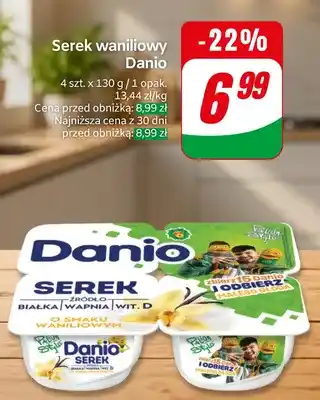 Serek waniliowy Danio 4-pak
