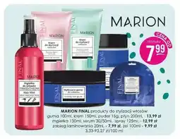 Jaśmin Zabieg laminowania włosów Marion Final Control oferta