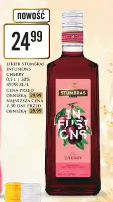 Dino Likier Stumbras Infusions Cherry oferta