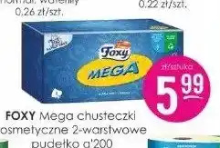 Jaśmin Chusteczki higieniczne Foxy Mega 200-pak oferta