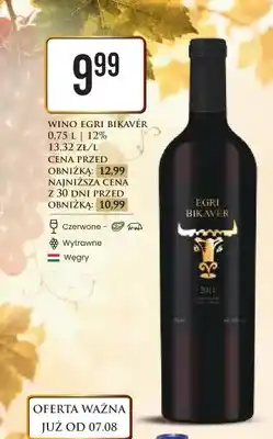 Dino Wino Egri Bikavér czerwone wytrawne oferta