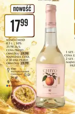 Dino Wino Chiyo białe słodkie aromatyzowane owocowe oferta