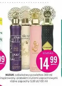 Jaśmin Odświeżacz powietrza Nusuk oferta