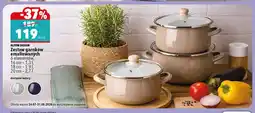 Biedronka Zestaw garnków emaliowanych Altom Design 6 elementów oferta