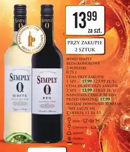 Dino Wino bezalkoholowe białe Simply Q oferta