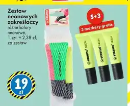 Tedi Zestaw neonowych zakreślaczy Stabilo oferta