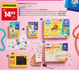 Biedronka Karty edukacyjne Pisz i ścieraj Astrafun oferta
