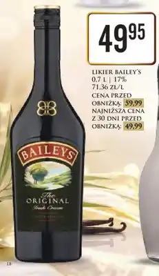 Dino Likier Bailey's Original Irish Cream oferta