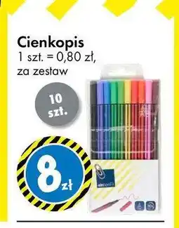 Tedi Cienkopisy Einhorn 10-pak oferta