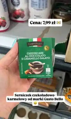 Biedronka Serniczek czekoladowo-karmelowy GustoBello oferta