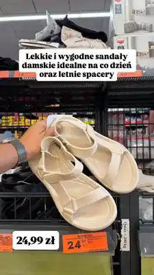 Biedronka Sandały damskie Cleve oferta