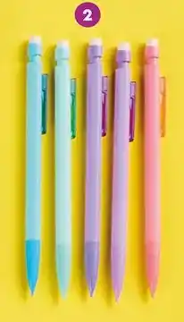 Biedronka Ołówki automatyczne z gumkami BIC oferta
