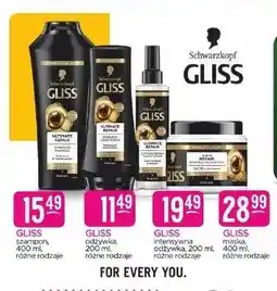 Jaśmin Odżywka intensywna do włosów Schwarzkopf Gliss oferta