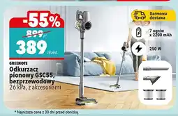 Biedronka Odkurzacz pionowy bezprzewodowy Greenote GSC55 oferta