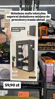 Biedronka Składana szafa tekstylna Smukee Home oferta