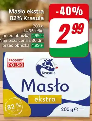 Masło ekstra 82% Krasula