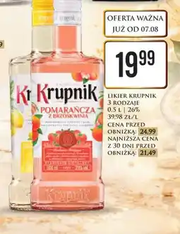 Dino Likier Krupnik Pomarańcza z Brzoskwinią oferta