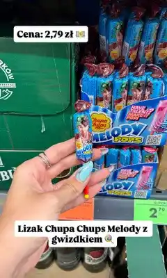 Biedronka Lizak Chupa Chups Melody Pops z gwizdkiem oferta
