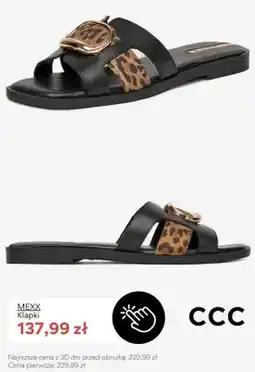CCC Klapki damskie Mexx oferta