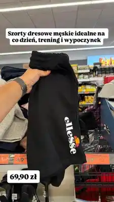 Biedronka Szorty dresowe męskie Ellesse oferta