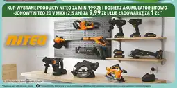 Biedronka Akumulator litowo-jonowy Niteo 20V MAX oferta
