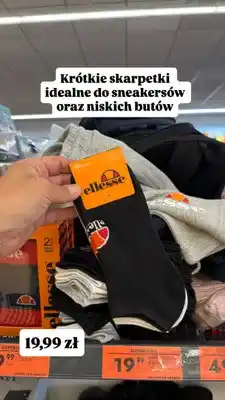 Biedronka Skarpetki krótkie Ellesse oferta