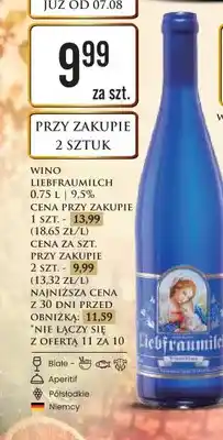 Dino Wino Liebfraumilch białe półsłodkie oferta