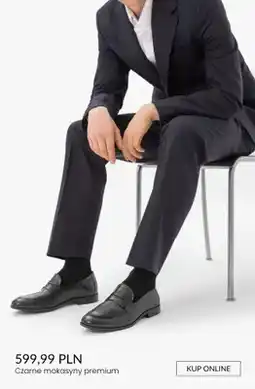 Ryłko Mokasyny czarne premium oferta