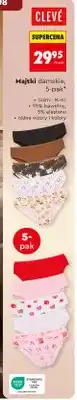 Biedronka Majtki damskie Clevé 5-pak oferta