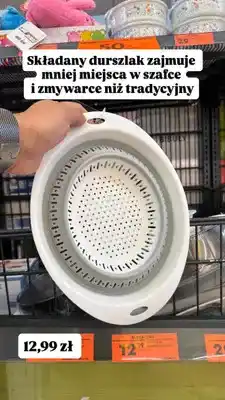 Biedronka Składany durszlak oferta