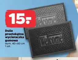 Netto Duża prostokątna wycieraczka gumowa oferta