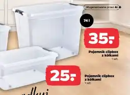 Netto Pojemnik clipbox z kółkami oferta