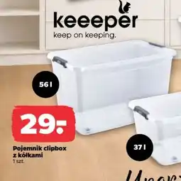 Netto Pojemnik clipbox z kółkami oferta