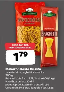 Netto Makaron Pasta Gussta oferta