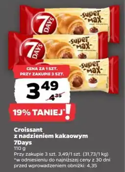 Netto Croissant z nadzieniem kakaowym 7Days oferta
