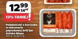 Netto Polędwiczki z kurczaka w marynacie paprykowej Grill Bar Sztuka Mięsa oferta