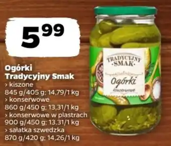 Ogórki Tradycyjny Smak