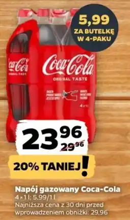 Netto Napój gazowany Coca-Cola oferta