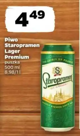 Netto Piwo Staropramen Lager Premium oferta