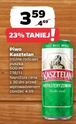Netto Piwo Kasztelan oferta